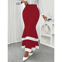 H 71936 Retro High Waist A-Line Skirt ���Ÿ�������ȹ �羳��