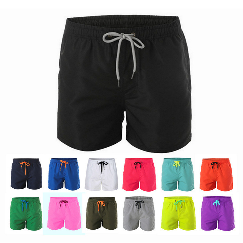 2023 New Men's Beach Pants, Sports Casual Shorts with Inner Mesh Three-Quarter Pants, Large Pants, Fashionable Shorts for Men and Women