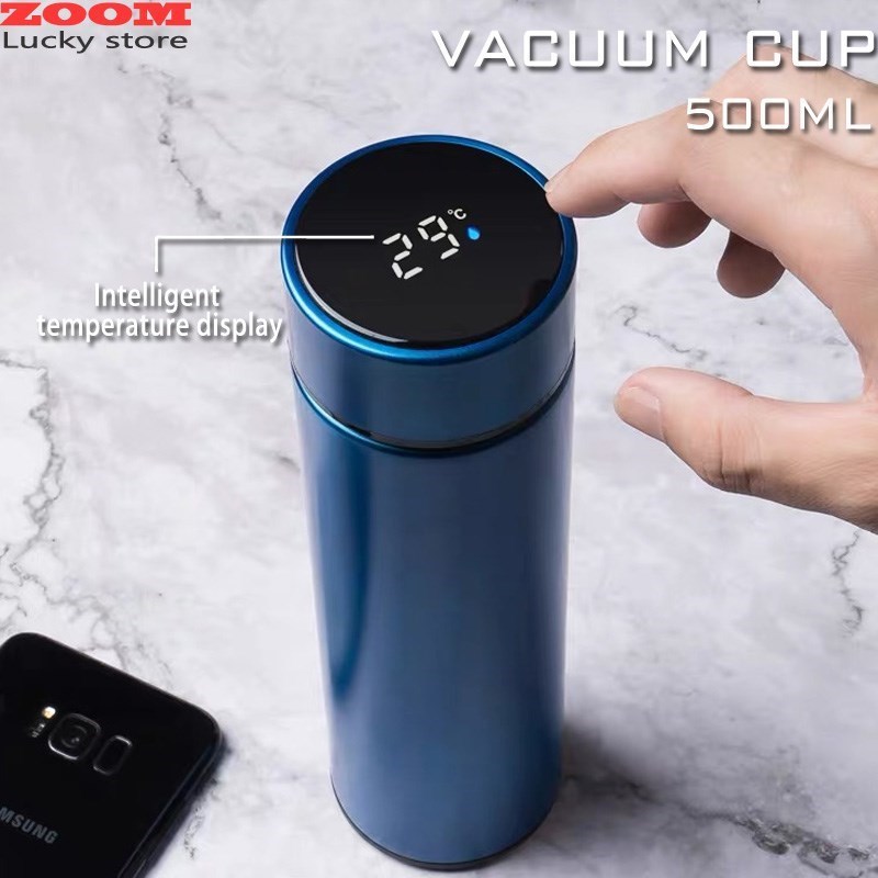500ml vacuum cup Temperature Display Hot...