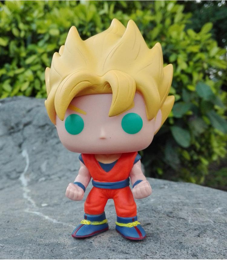 Pop Dragon Ball Super Sun Wukong Vegeta Birus Muñeca Modelo de Muñeca Hecha a mano Siete Dragon Ball Z