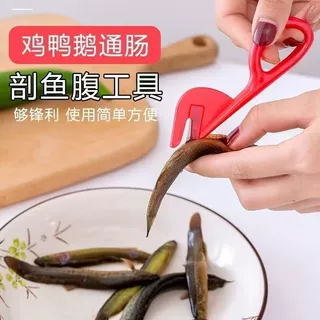 多功能通肠刀鸡鸭鹅肠专用翻肠刀杀鱼黄鳝泥鳅专业开肠器剖破肠刀