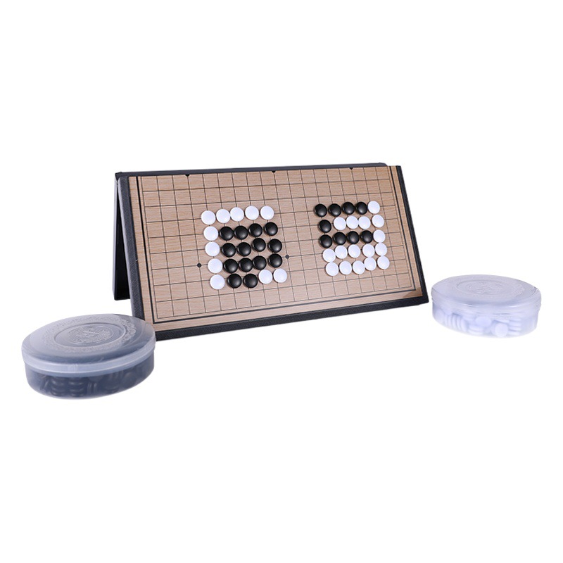 Magnetic Go Gobang Folding Chessboard Black and White Chess Puzzle Magnetic Super Large Chessboard Student Children Adult Toys