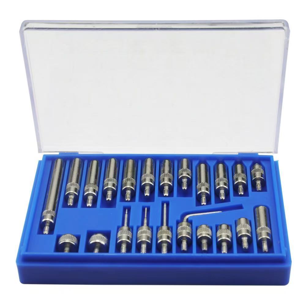 厂家直销百分表配套测头22件套可搭配内径量表红蓝盒