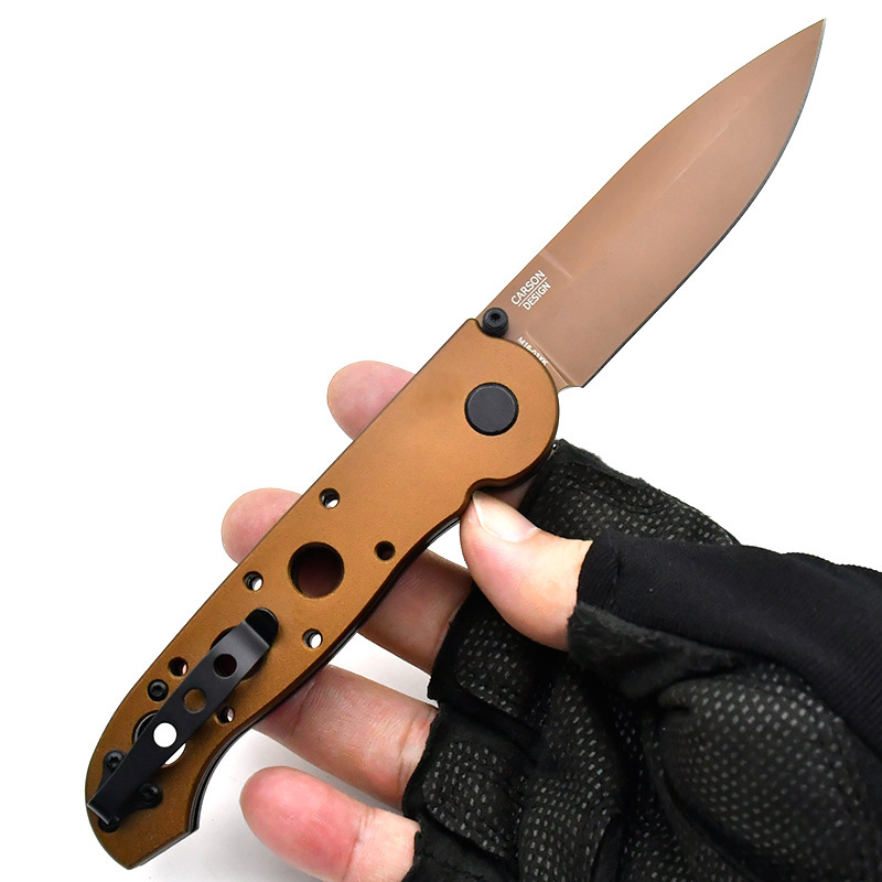 外贸爆款高品质CRKT户外折叠刀野营露营工具丛林战术刀锋利口袋刀