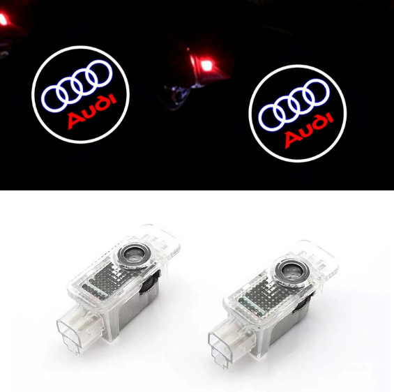 Suitable for Audi Welcome Lights Audi Dual-Interface Car Led Floor Laser Lights Door Projection Lights Logo Lights