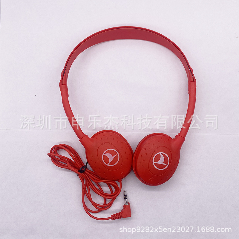 Source Factory Aviation Headset Gift Headset 3.5mm Aviation Economy Class Headset Business Super Game Sound