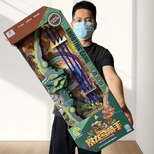 恐龙射击手套装儿童亲子互动竞技弓箭模型玩具机构套餐地摊批发