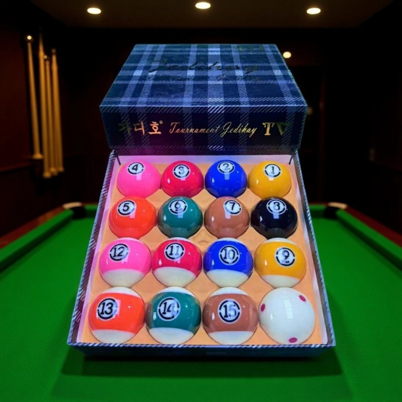 New Xinkang Black Eight Cyclops Chinese Billiards American Billiards Sixteen Color Standard Ball Supplies Accessories