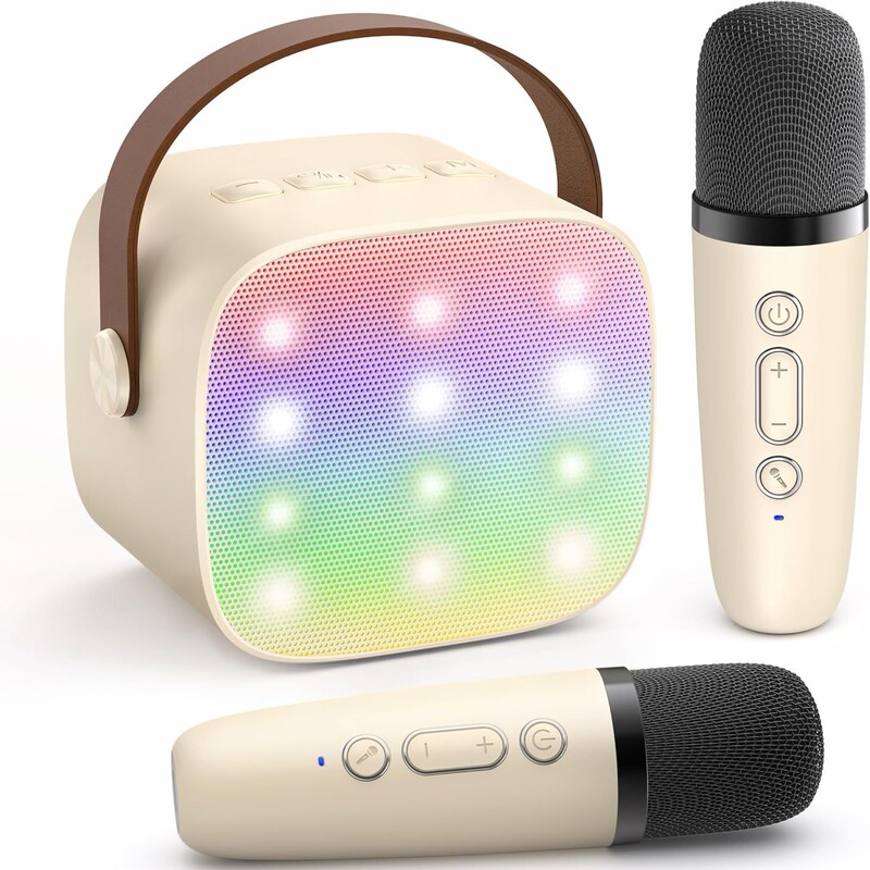 [特別保護] クロスボーダー K1 Amazon P2 Bluetooth カラオケ スピーカー ワイヤレス小型スピーカー マイク付き|undefined