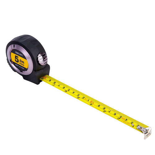 Deli 79550/79551 self-locking steel tape measure TPR rubber-coated 3m/5m7.5m/10m office construction site measuring ruler