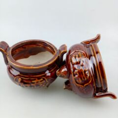 2元卸売り普香炉三脚香炉色釉陶磁器製品の供給品香炉2元