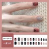 Fake nails, short nail stickers for manicure, wholesale