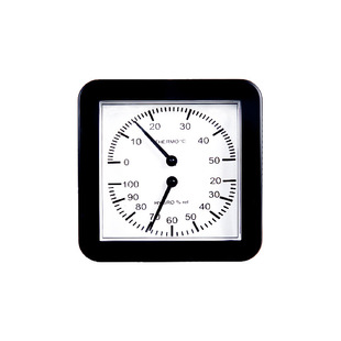Bimetallic Thermometer and Hygrometer for High Precision Portable Easy to Read Scale