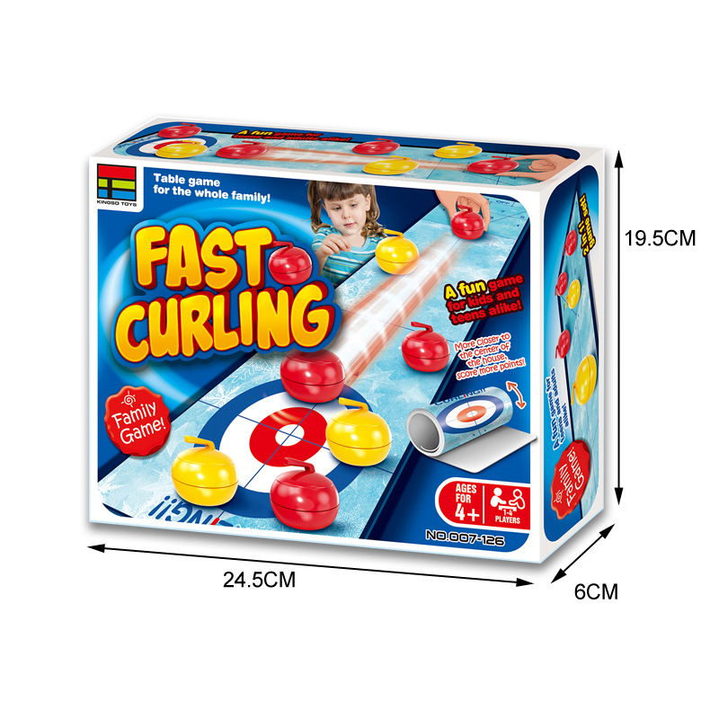 Comercio exterior Juego de golf transfronterizo Juego de curling juego de mesa interactivo entre padres e hijos