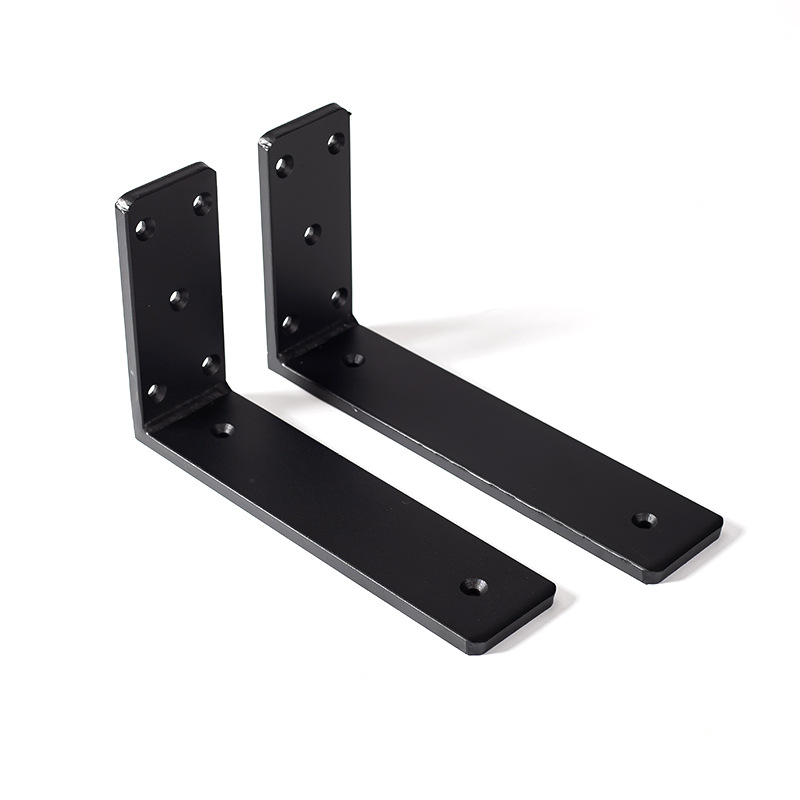 브래킷 서스펜션 베어링 브래킷 벽 스토리지 랙 타입 플레이트 L 자형 브래킷 플러스 넓고 두꺼운 하드웨어 벤딩 브래킷 아이언
