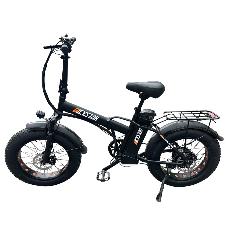 Export Electric Variable Speed Mountain Bike Lithium Battery Thick Wide Tire Large Tire Off-Road Shock Absorption Double Disc Brake Snowmobile