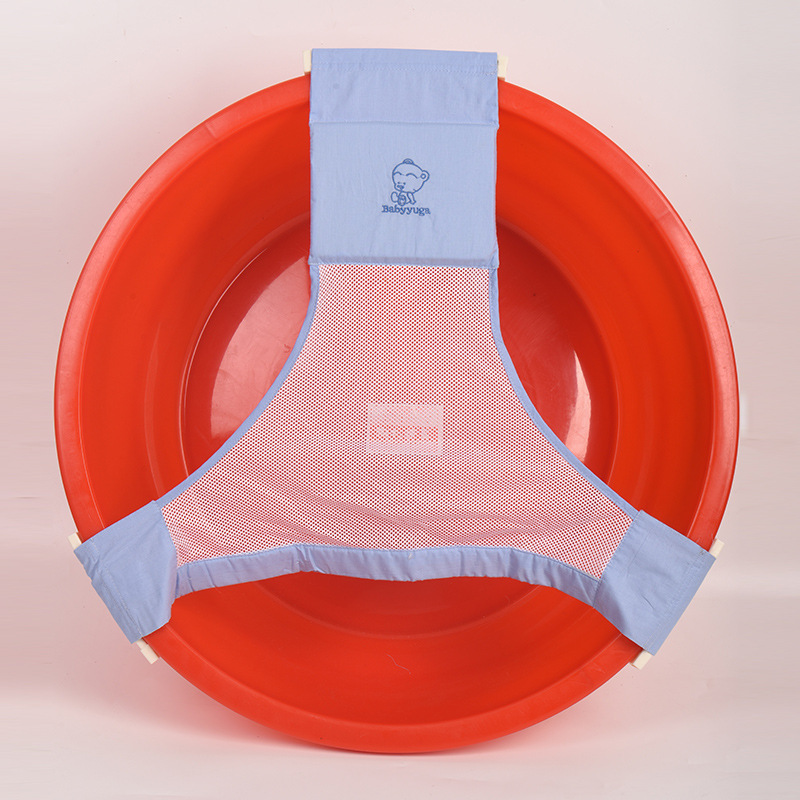 浴网神器新生婴儿洗澡躺托网兜宝宝悬浮浴垫沐浴床盆可坐躺通用
