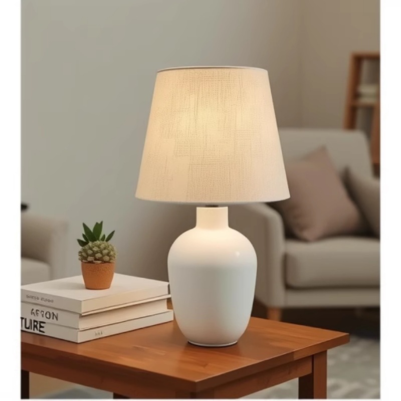 Lámpara de cabecera retro americana lámpara de escritorio habitación cálida romántica casa decoración de hotel lámpara de escritorio