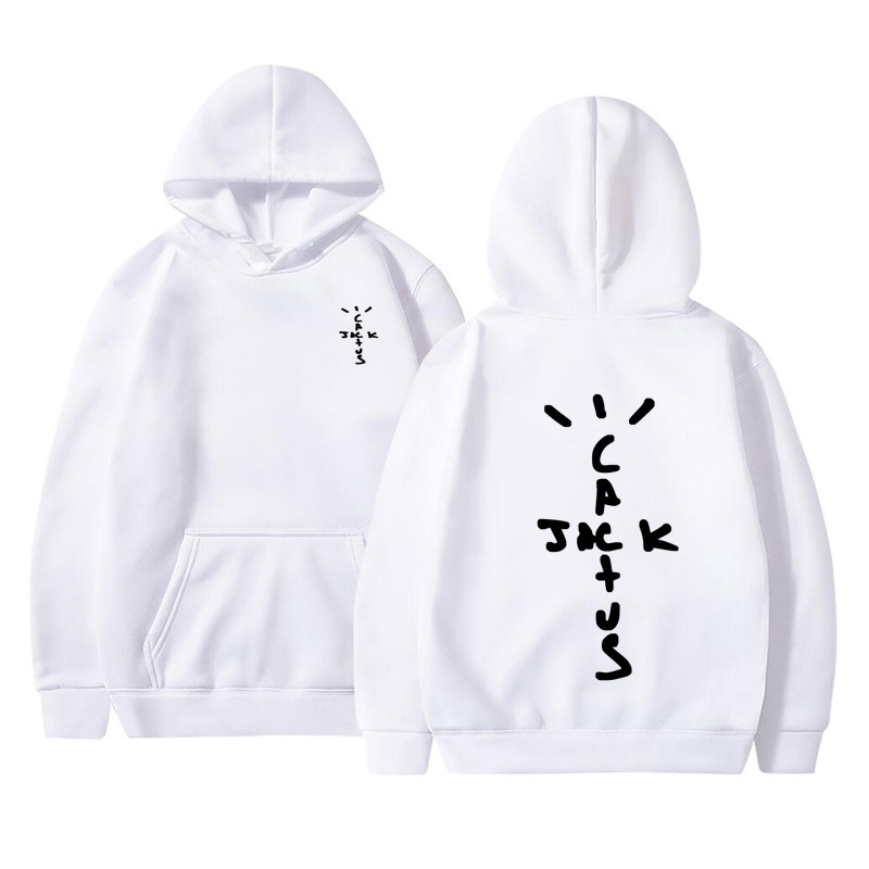 Hip Hop Plus Size Hoodie Cactus Jack Swag Print Funny Women