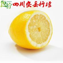 【產地直發】黃四川安岳黃檸檬 新鮮水果批發泡水孕婦水果