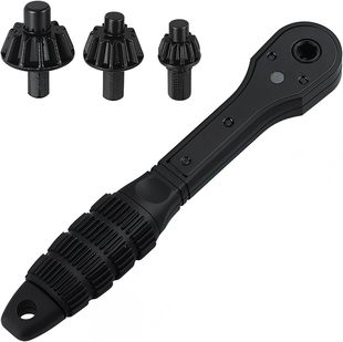 2 in 1 Ratchet Drill Bit Chuck Key Wrench Neutral Drill Bit Chuck Key Replacement Tool