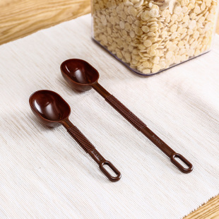 Milk Tea Shop Special Fruit Powder Measuring Spoon 15 ml Long Handle Short Handle Coffee Bean Spoon Plastic Spoon Gu Si Cream Spoon