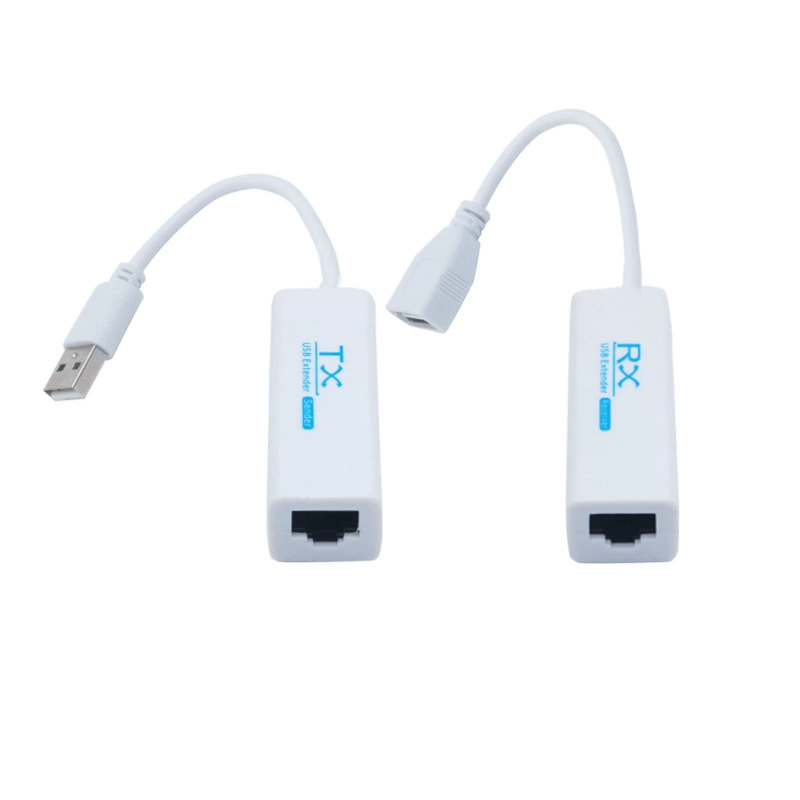 Усилитель сигнала USB удлинитель 200 м, USB 2.0 до RJ45, USB сетевой ротор