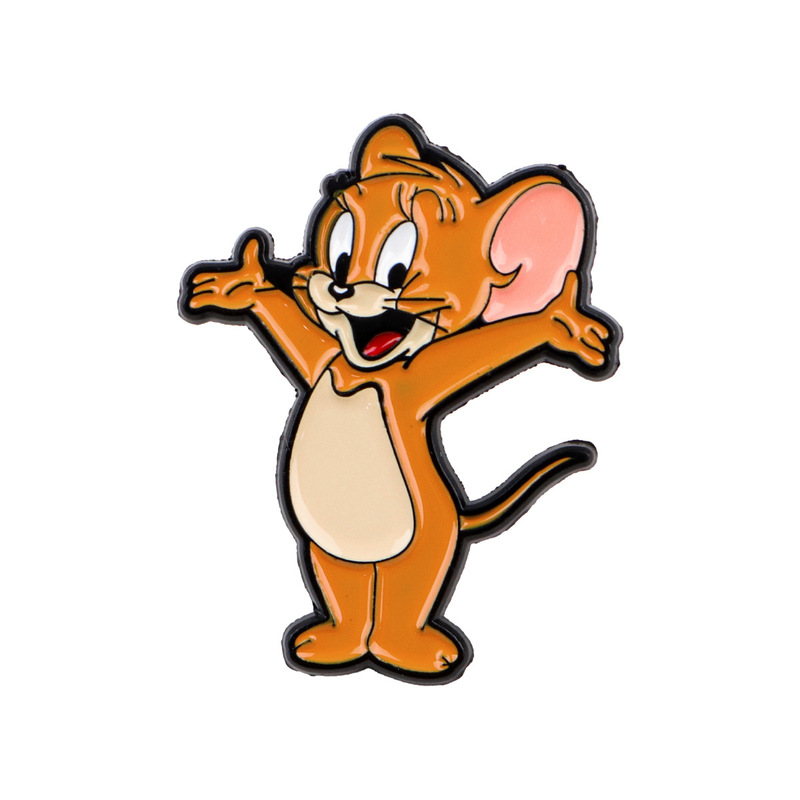 热门猫和老鼠动漫动画胸针徽章服装背包装饰合金跨境外贸热销配饰|undefined