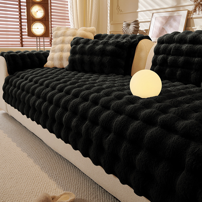 Terciopelo de conejo - obsidiana