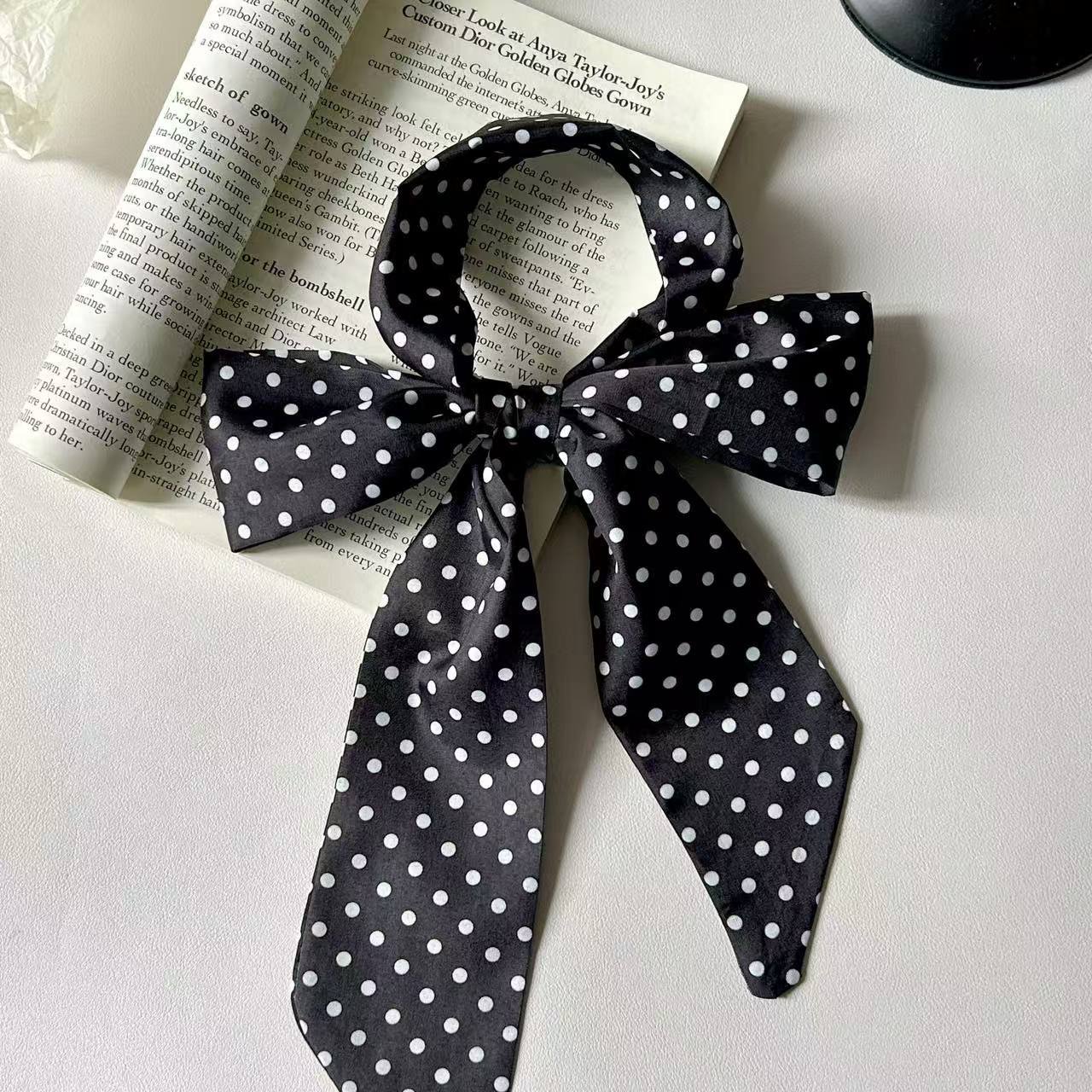 폴카 도트 스카프