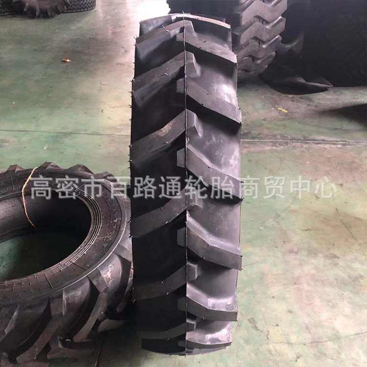 拖拉机轮胎12.4-28人子花纹旱田型农用胎