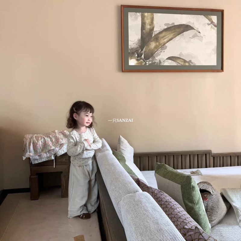 波点长袖T恤小衫打底衫女童春秋季儿童宝宝百搭内搭上衣|undefined