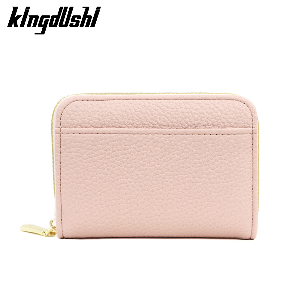 Nuevo paquete de tarjetas de gran capacidad de textura PU bolsa de cambio bolsa de tarjetas de regalo de cita para el gabinete de órgano