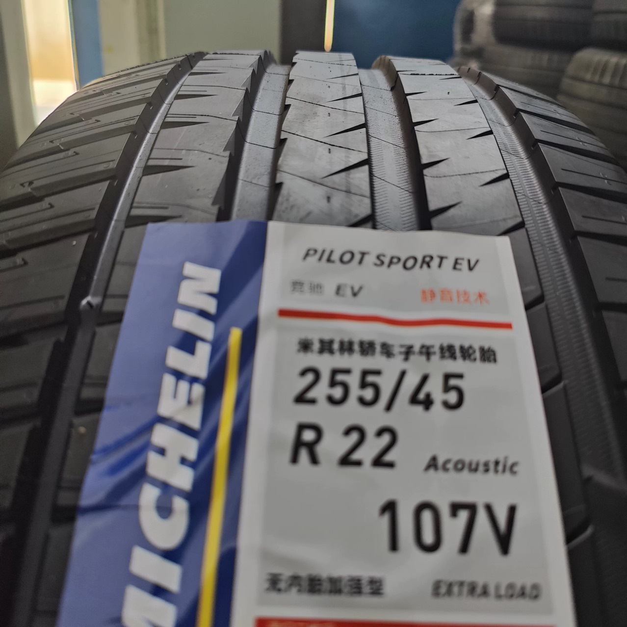 Michelin 255/45R22 PILOT SPORT EV 107V Original Match: Gaohe HiPhi X Zhiji ls7