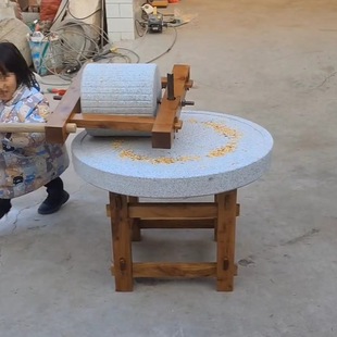 Decorative Cocoa Made in Quyang Size, Multi-Retro Nostalgic Ornaments, Stone Rollers, Stone Carvings, Stone Grinders, Utensils, Plaster