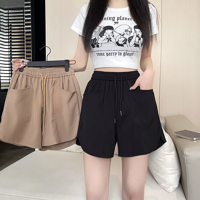 Short tiro alto casual