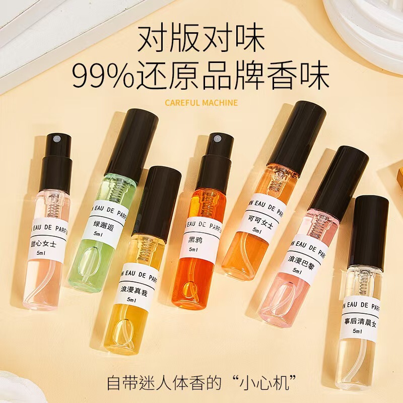 Black Opium White Tea Darjeeling Tea Reversal Paris Blue No Man's Area Rose Cocoa 5ml Perfume