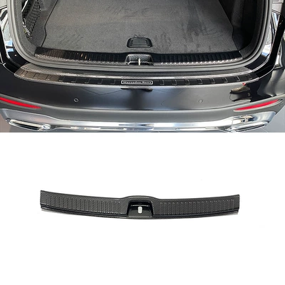 trim strips, Dekorativ pedal başlıqları - 1-piece-of-inner-rear-guard-plate-abs-carbon-fiber-pattern-suitable-for-2023-glc