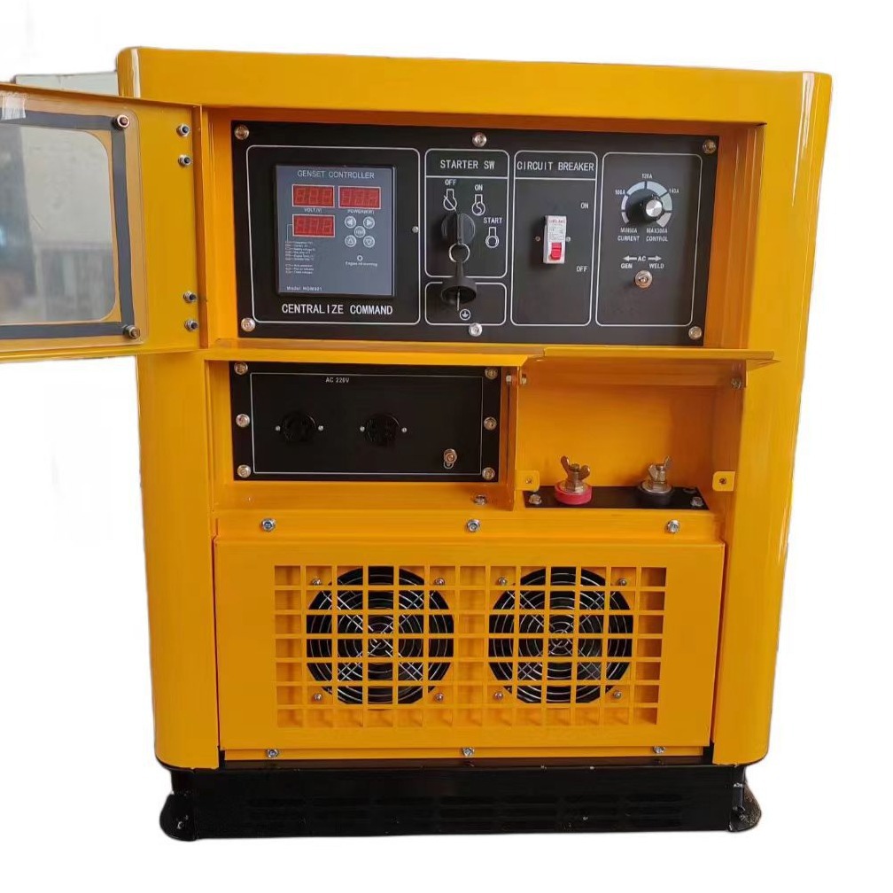 5kw300a双缸发电电焊两用机组涡轮增压动力可高原使用