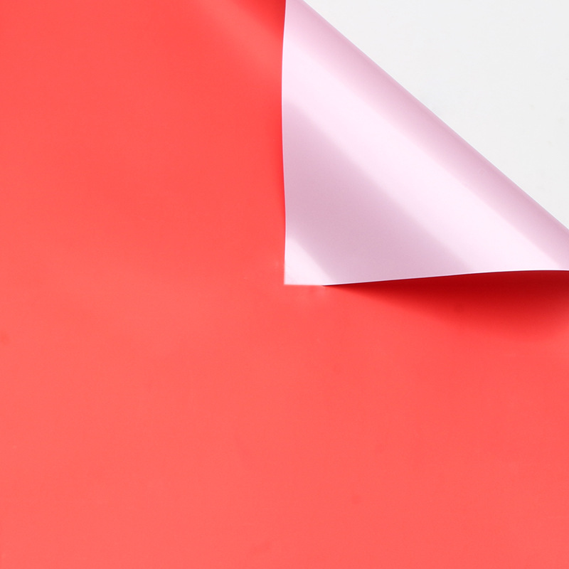 Papel de embalaje de flores de dos colores, papel de oro, papel de regalo de flores, papel de embalaje de flores