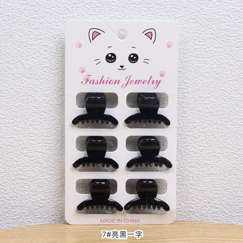 Pinza de pelo pequeña estilo shark clip – diseño minimalista, tendencia en redes