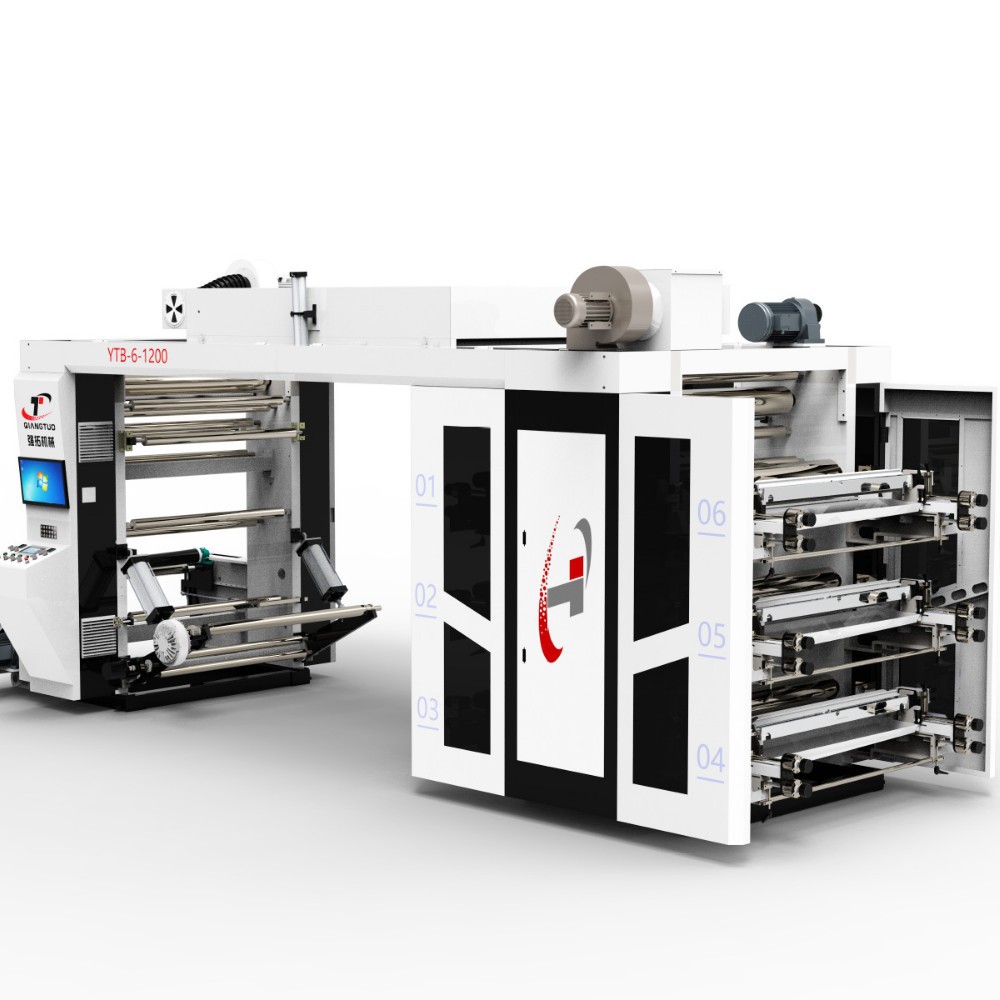 专供塑料薄膜柔版印刷机 六色薄膜高速印刷机 膜彩印机 量大价优