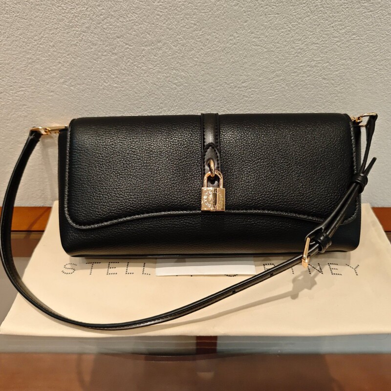 Falabella Stella Mccartney Stella Women's Black Commuter Shoulder Handbag Mobile Phone Bag