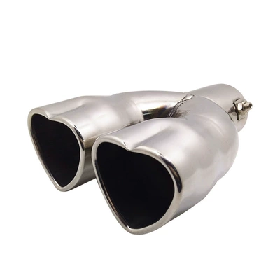 Exhaust pipe: 63 heart-shaped love double-row