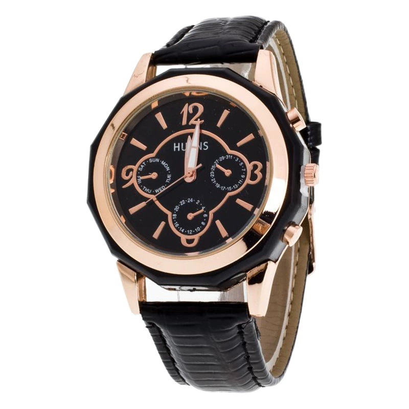 Новые (HUANS) Magic Time Watch Студенческие часы Индивидуальный пояс Женские часы с большим циферблатом Кварцевые часы