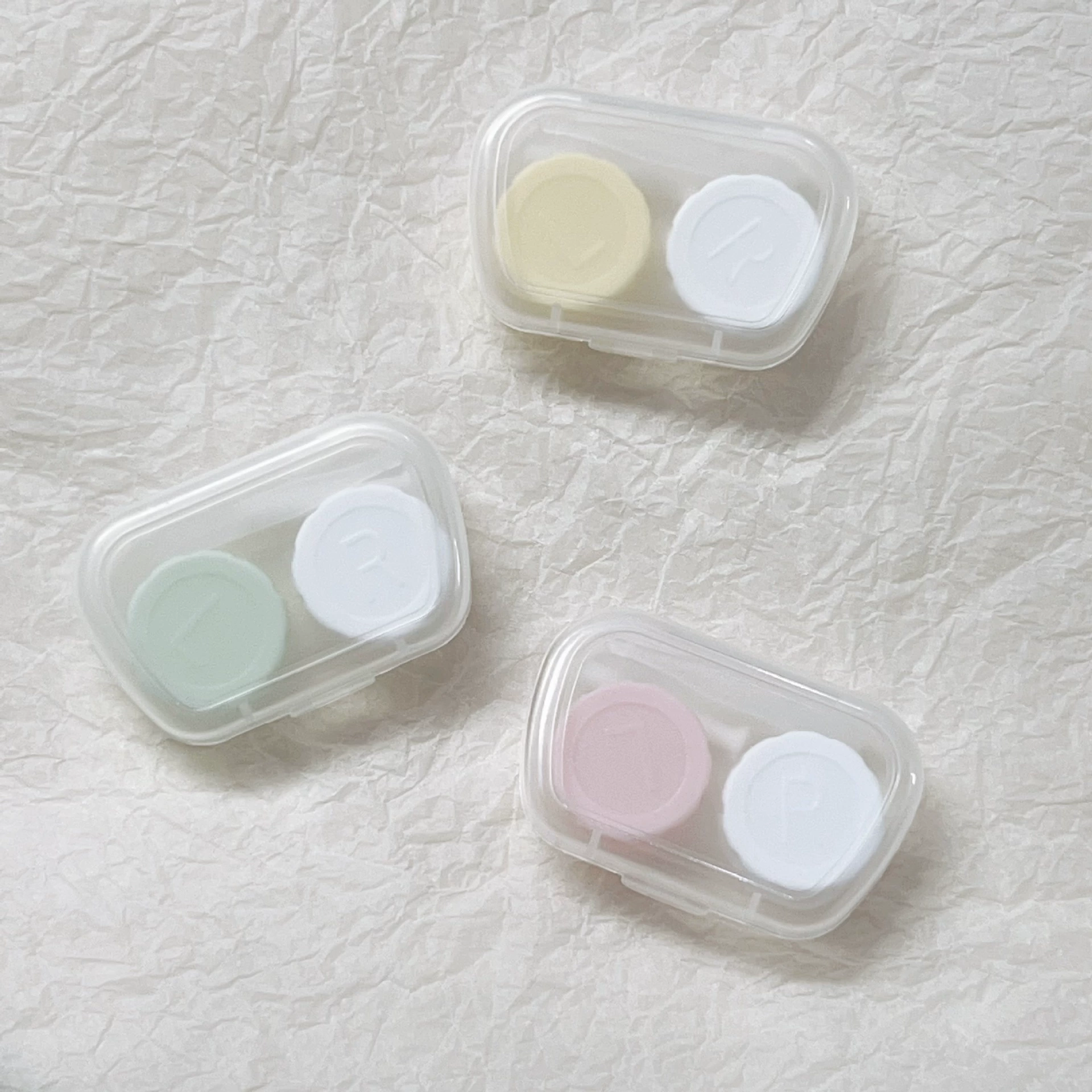 Новый высококачественный футляр для контактных линз Morandi, мини-компактный футляр для контактных линз, простая коробка для ухода 5012