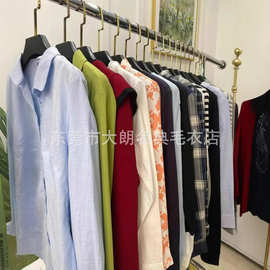 外贸欧美单剪标女装杂款包 夏季制衣衬衫批发 女上衣印花衬衣