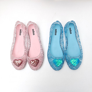 Melissa Women's Shoes Love Bird's Nest Women's Shoes melissa Baotou Hollow Shoes Beach Shoes Fragrant Shoes Water Shoes Rain