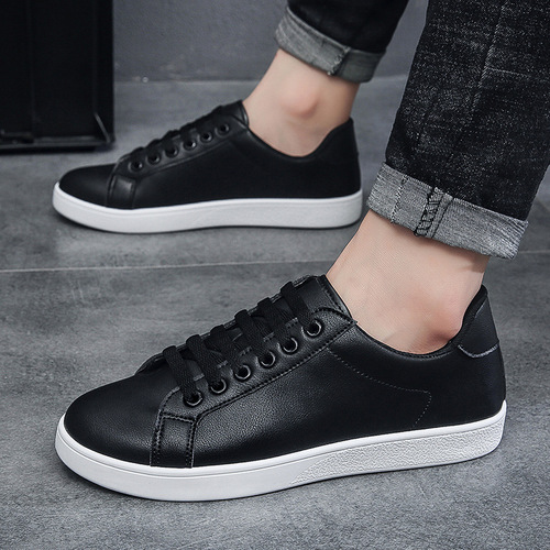 2024 spring new fashion sneakers young students white shoes men's shoes Korean casual shoes trendy shoes