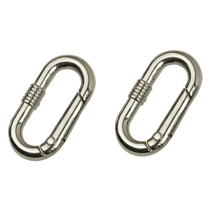 Hebilla Ovalada de Resorte de 25 mm (1 Pulgada) de Aleación de Zinc para Bolsos y Ropa image 1